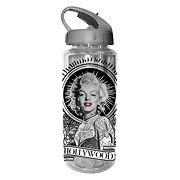 Marilyn Monroe Tattoo Plastic Water Bottle